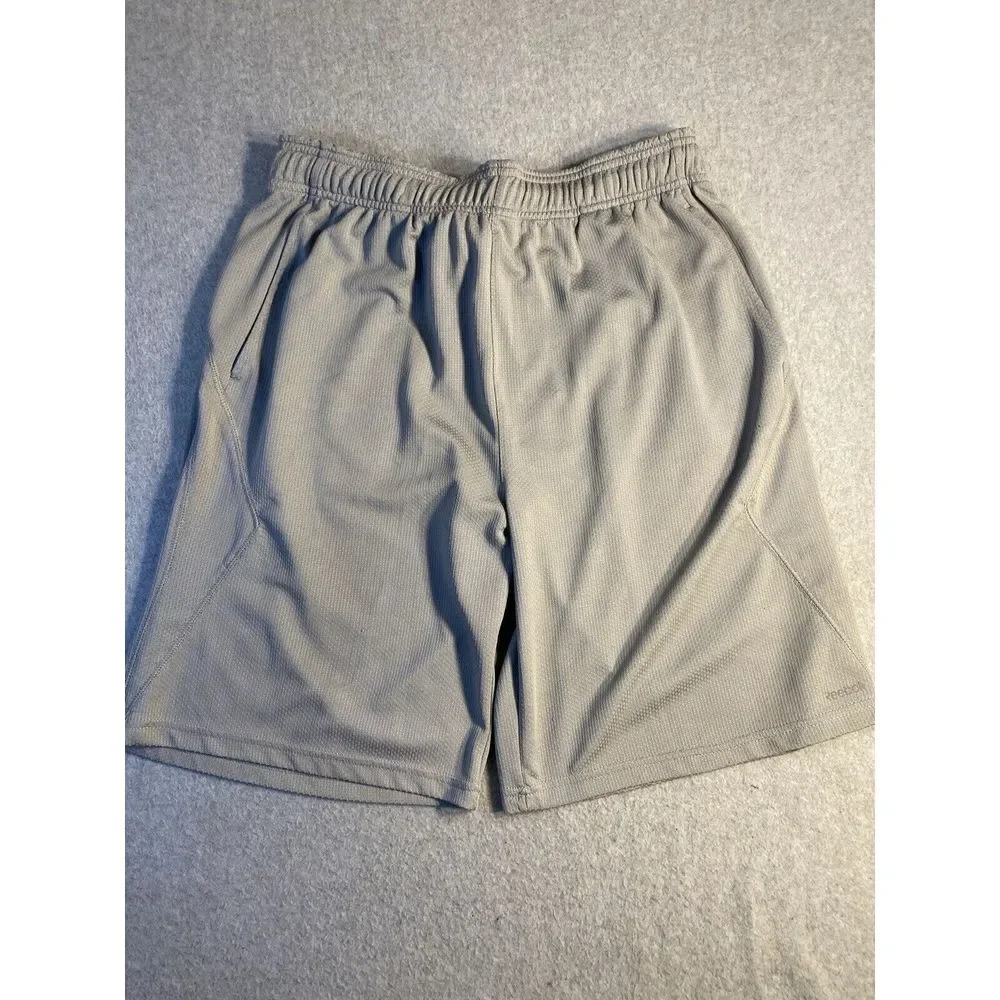 Reebok Mens Epic Athletic Workout‎ Shorts, Gray Large